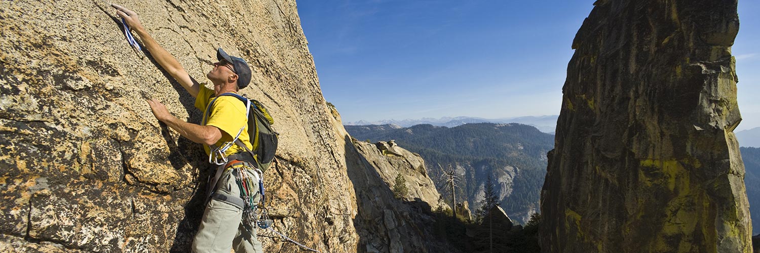 Rock Climbing Banner