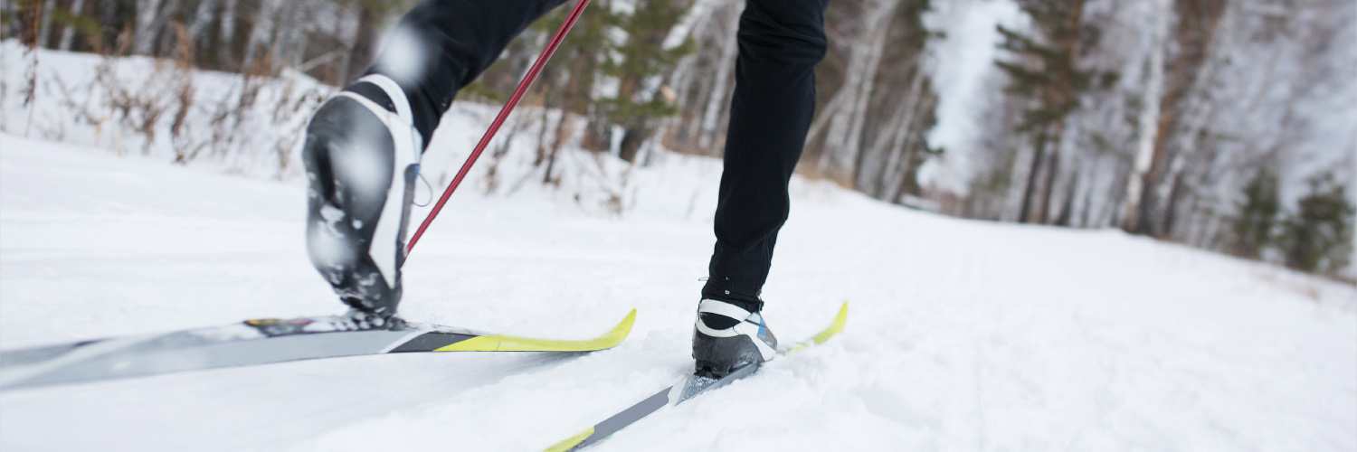 Cross-Country Skiing Banner
