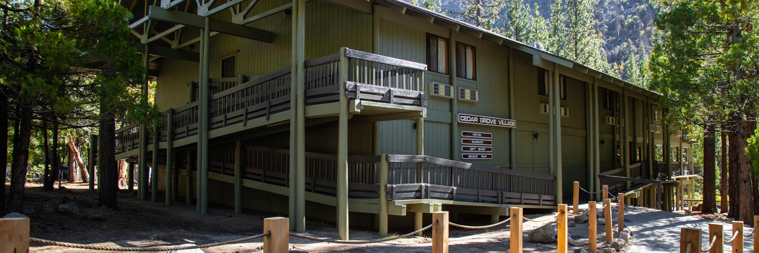 Cedar Grove Lodge exterior