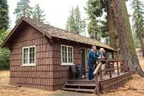 Grant Grove Cabins Couple